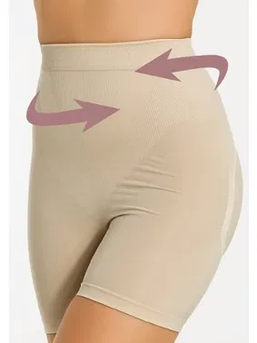 Miss Fit Miss Fit Yüksek Bel Silikonlu Kaymaz Korse Boxer 34313