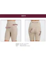 Miss Fit Yüksek Bel Uzun Korse Silikonlu Kaymaz 34314 Ten farklı açı