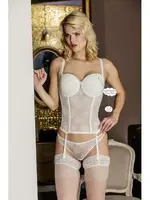 Moonlight 1000 Gelin Büstiyer Lez Takım Ekru