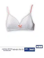 NBB 3665 Çocuk Alıştırma Sütyeni Görsel detay görünüm