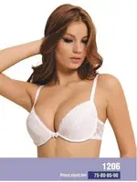 NBB Dantelli Destekli Sütyen 1206 Beyaz detay görünüm