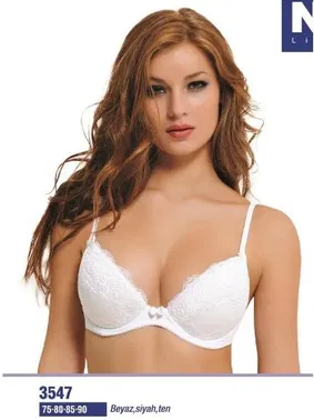 NBB NBB Dantelli Süngerli Sütyen 3547 - Alternatif Görünüm