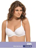 NBB İç Giyim Desteksiz Sütyen 3505 Beyaz detay görünüm