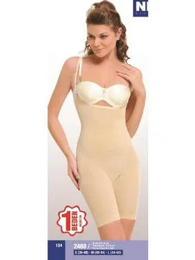 NBB NBB Silikonlu Toparlayıcı Body Korse 2480 - Alternatif Görünüm