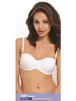 NBB Straplez Destekli Sütyen 3520 Beyaz detay görünüm