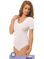 NBB Yarım Kol Çıtçıtlı Body 2945 Ten detay görünüm