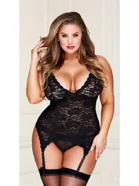 NightLight Night Light Büyük Beden Fantazi Jartiyer 3160