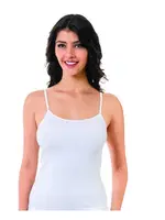 Öztaş Bayan İp Askılı Atlet A2640 Beyaz