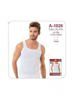 Öztaş Erkek Ribana Atlet A1026 Beyaz farklı açı