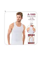 Öztaş Erkek Ribana Rambo Atlet A1069 Beyaz farklı açı