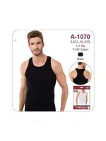 Öztaş Erkek Ribana Rambo Atlet A1070 Siyah farklı açı