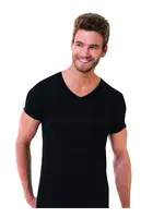 Öztaş Erkek Ribana V Yaka A1061 Siyah