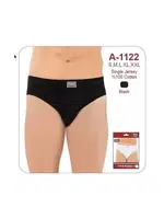 Öztaş Erkek Siyah Tanga A-1122 Görsel detay görünüm