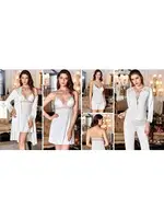 Penye Altılı Çeyiz Takım Jeremi 552 Ekru detay görünüm