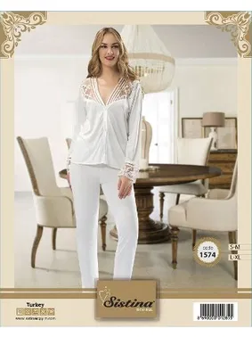 Sistina Penye Pijama Sistina 1574 - Alternatif Görünüm