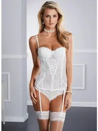 Pierre Cardin Pierre Cardin 4039 Dolu Kap Bustiyer Takımı Ekru