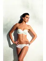 Pierre Cardin 6025 Carine Straplez Push Up Tek Sütyen Ten Beyaz