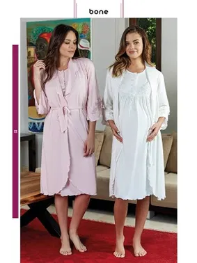 Bone Club Pileli Lohusa 2 li Takım Bone Club 4633 - Alternatif Görünüm