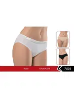 Ribana Pliseli Bikini Erdem 7503 Beyaz görsel 4