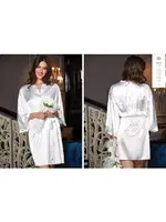 Saten Sabahlık Jeremi 6524 Ekru