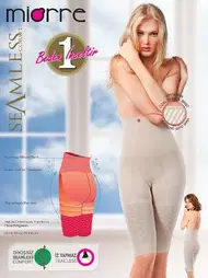 Miorre Selülit Korsesi Dikişsiz Miorre Bayan