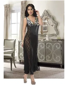 Sistina Şifon Gecelik Tek Parça Sistina M-085 - Alternatif Görünüm