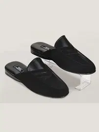 G & C Collection Şilte Taban Nubuk Baskılı Erkek Terliği- G&c Collection 370