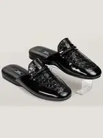 Şilte Taban Rugan Örgülü Erkek Terliği- G&c Collection 365 Siyah