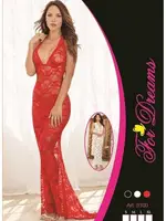 Sırt Dekolteli Komple Dantel Uzun Gecelik For Dreams 8100 farklı açı