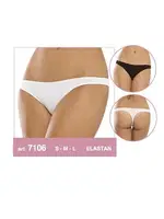 Tanga Kadın Bikini Külot Erdem 7106 Beyaz görsel 6