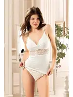 Viskon Likralı 2 li Takım XSES 785 Ekru