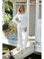 Yeni İnci Viskon 6 Lı Takım Bpj119 farklı açı