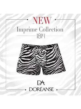 Doreanse Zebra Baskılı Erkek Boxer Trunk Doreanse 1814 - Alternatif Görünüm