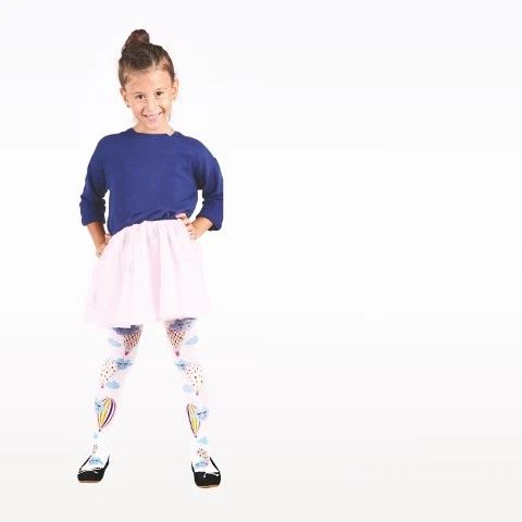 Daymod Baloncuk Çocuk Külotlu Çorap D2125070