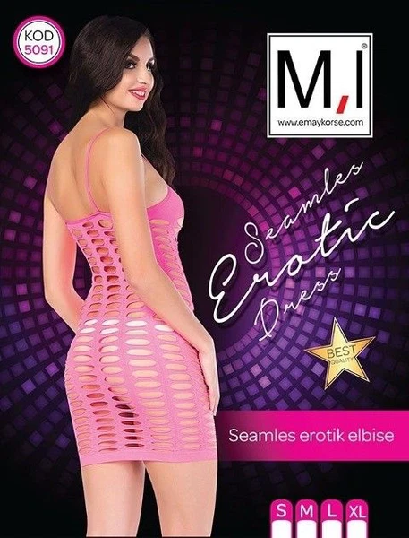 Emay 5091 Dikişsiz Erotik Elbise