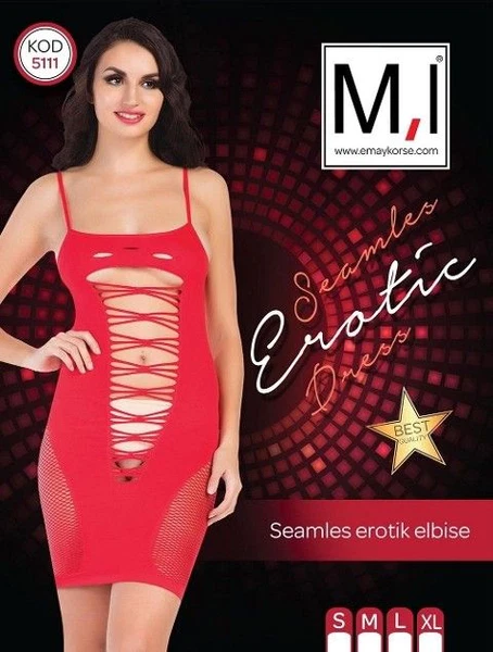 Emay 5111 Dikişsiz Sexy Elbise