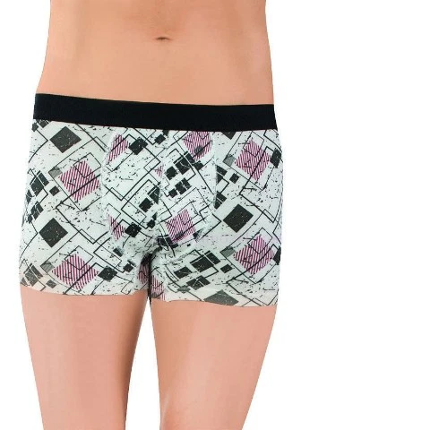 Erkek Baskılı Lycralı Boxer Öztaş A1711