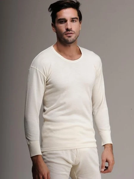 Hasyün E100 Erkek Uzun Kol Yün Fanila