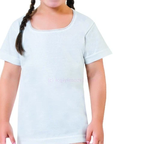 Kız Yarımkollu Dantelli Kaşkorse Öztaş A4002