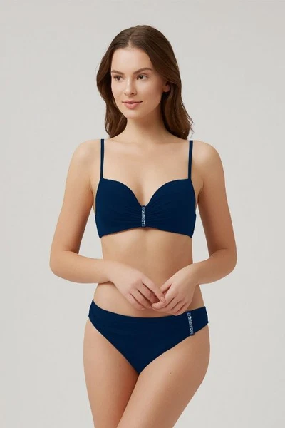 Kom Victorian Bikini Lacivert
