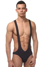 La Blinque Fantazi Erkek Güreşci Body 15016