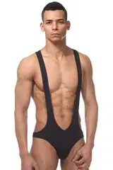 La Blinque Fantazi Erkek Güreşci Body 15016