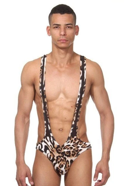 La Blinque Leopar Erkek Body 15158