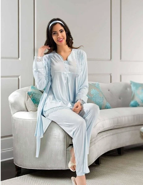 Lohusa 3 lü Pijama Takım XSES 2190