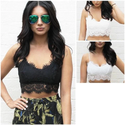 Merry See Siyah Dantel Sütyen Büstiyer