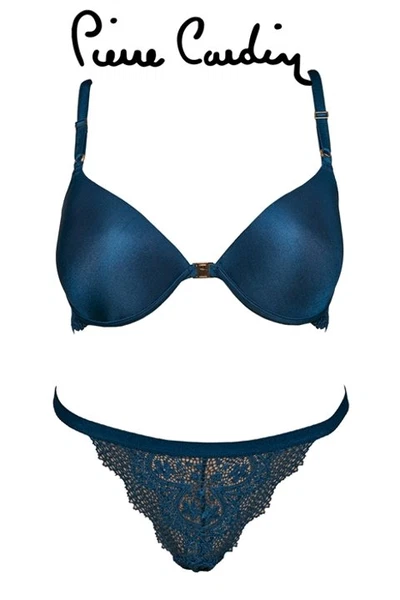 Pierre Cardin 4651 Kadın Balenli Önden Klipsli Desteksiz Sütyen Takım