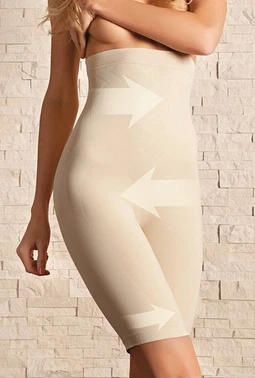 Anıl Anıl Dikişsiz Uzun Şort Korse 2603