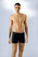 Anıt Licralı Şeritli Erkek Boxer 1120 Siyah görsel 5