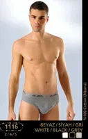 Anıt Ribana Erkek Slip 1116 Gri görsel 6