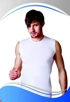 Dono Lycra Sıfır Kol 1230 Beyaz detay görünüm